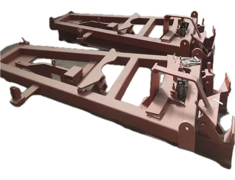 轻型轨道道岔-双气缸_双开_带遥控装置